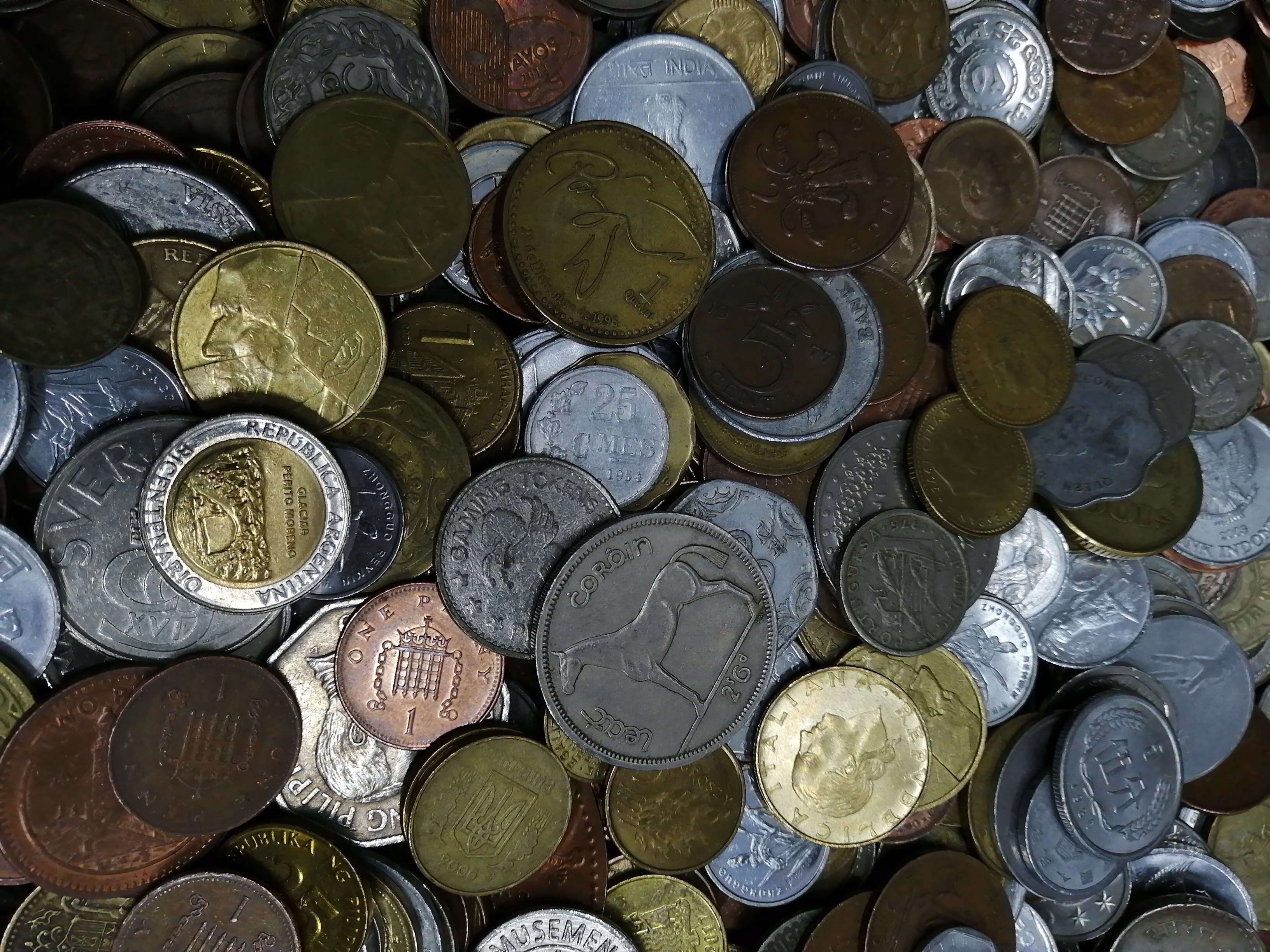 Купить Миксы монет из Великобритании, мешками по 10 кг., фото , изображение 2