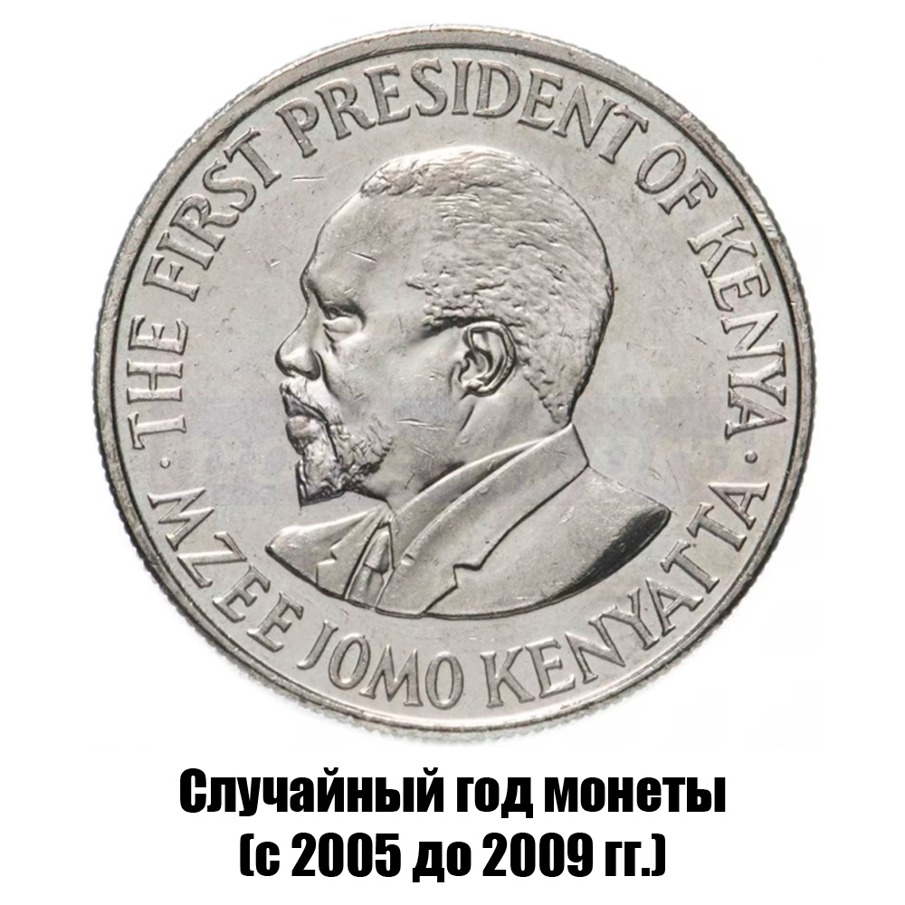 кения 50 центов 2005-2009 гг., фото , изображение 2