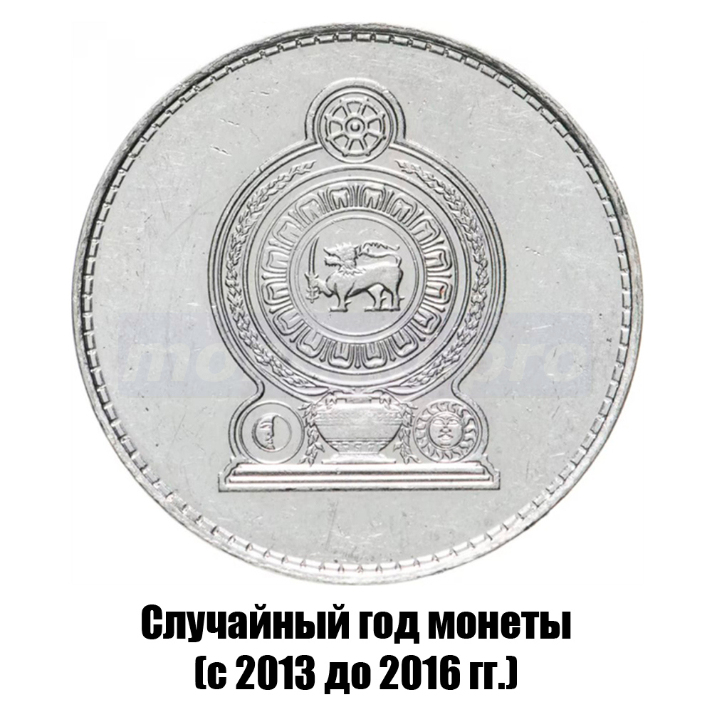 шри-Ланка 2 рупии 2013-2016 гг., фото , изображение 2