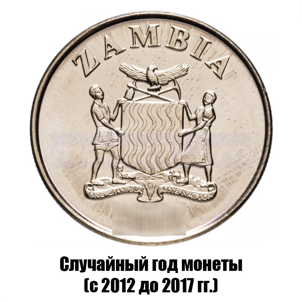 замбия 50 нгве 2012-2017 гг., фото , изображение 2