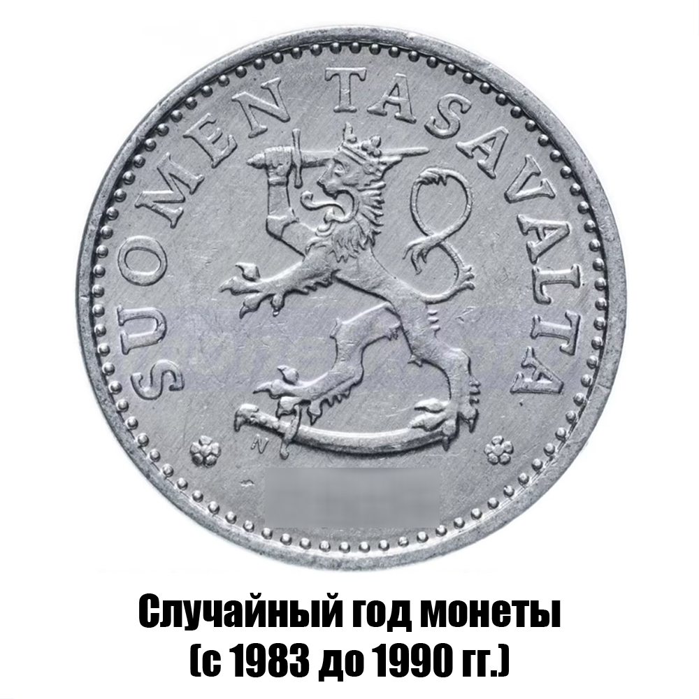 финляндия 10 пенни 1983-1990 гг., фото , изображение 2