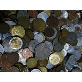 Миксы монет мешками из Великобритании. Мешок 10 кг., фото 