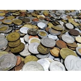 Миксы монет на вес по 1 кг. Содержание экзотики 50%., фото , изображение 7