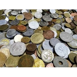 Миксы монет на вес по 1 кг. Содержание экзотики 50%., фото , изображение 5