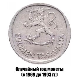 Финляндия 1 марка 1969-1993 гг., фото , изображение 2