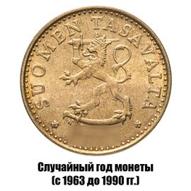 Финляндия 20 пенни 1963-1990 гг., фото , изображение 2