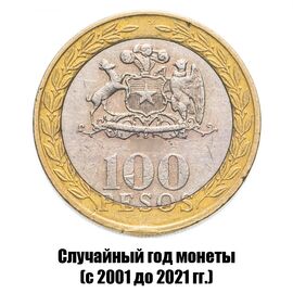 Чили 100 песо 2001-2021 гг., фото 