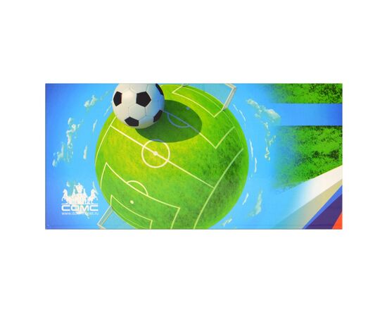 Буклет на 3 ячейки для монет + 1 для банкнот России серии "Футбол, 2018", производство СОМС, фото , изображение 3