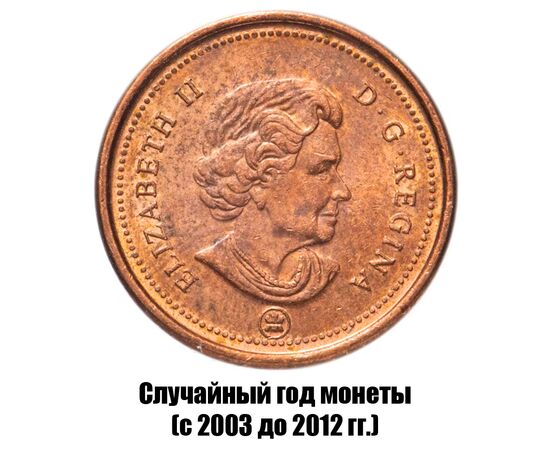 канада 1 цент 2003-2012 гг. магнитная, фото , изображение 2
