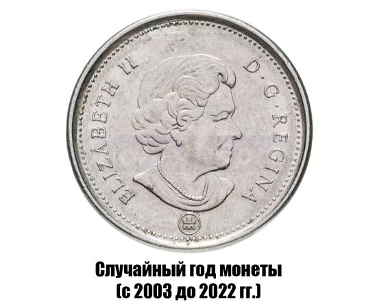 канада 5 центов 2003-2022 гг., фото , изображение 2