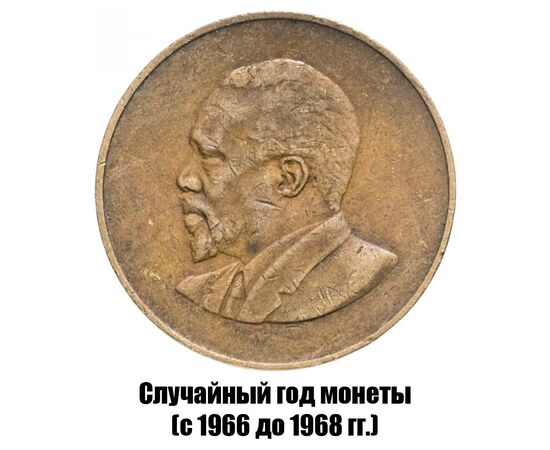 кения 10 центов 1966-1968 гг., фото , изображение 2