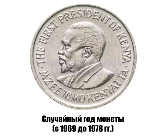 кения 50 центов 1969-1978 гг., фото , изображение 2